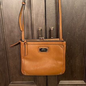 Nine West light brown leather bag